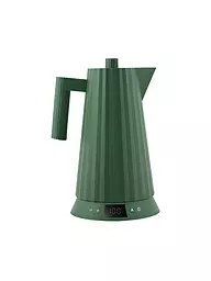 ALESSI | Bouilloire 1,7l Plissee Th. Harz / Vert | Vert foncé