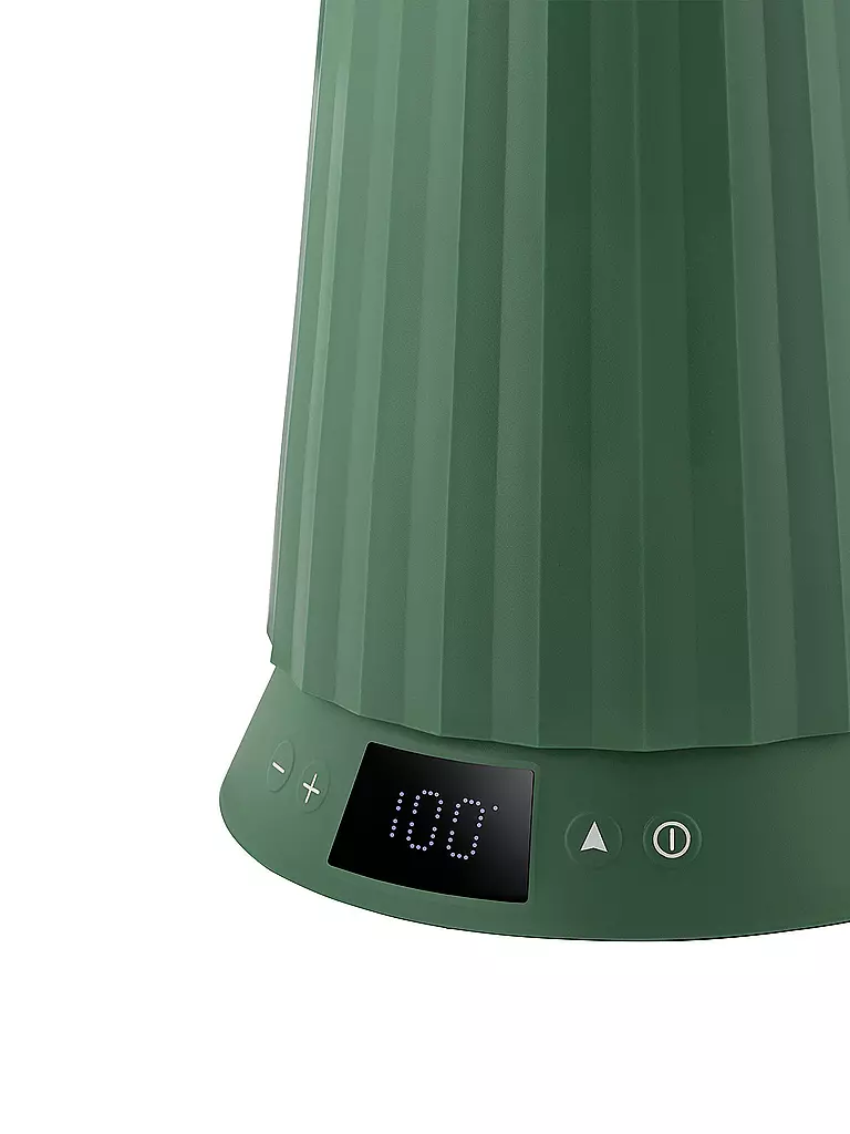 ALESSI | Bouilloire 1,7l Plissee Th. Harz / Vert | dunkelgrün