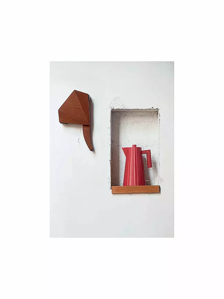 ALESSI | Bouilloire Plissé Rouge MDL06/1R | rot