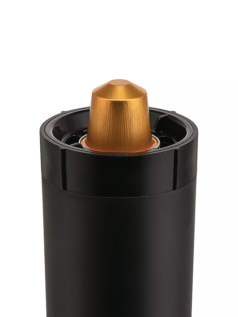 ALESSI | Broyeur de capsules PLISSE Noir | 