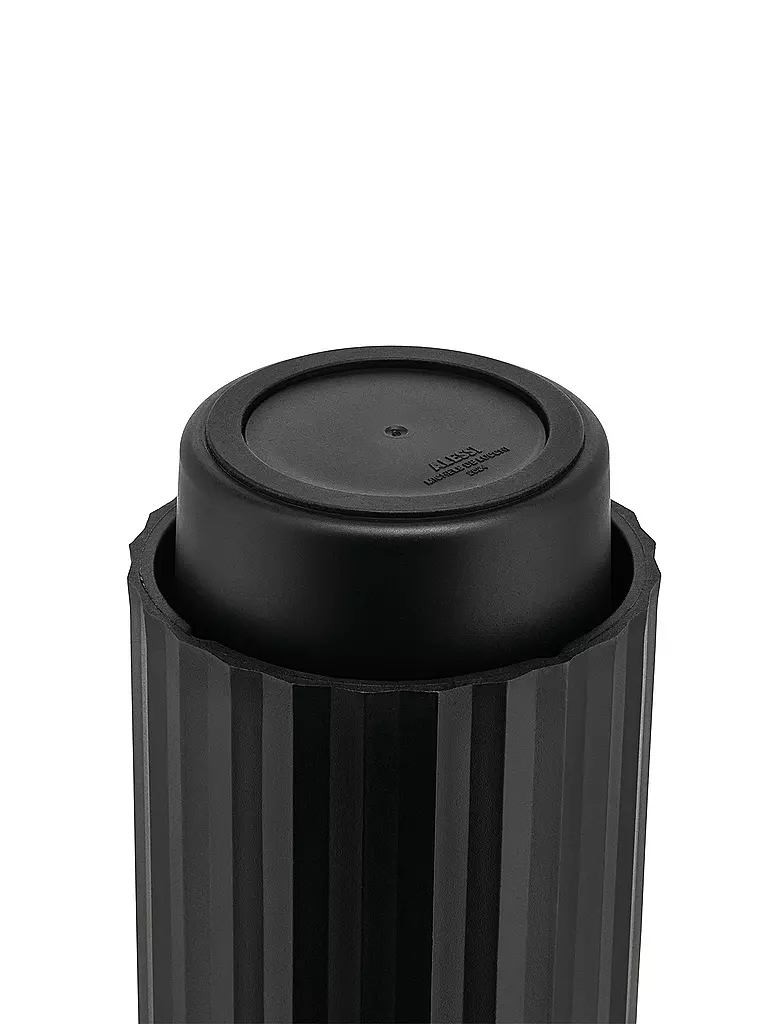 ALESSI | Broyeur de capsules PLISSE Noir | 