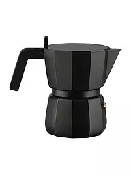 ALESSI | Cafetière italienne Moka 3 tasses noire | Noir