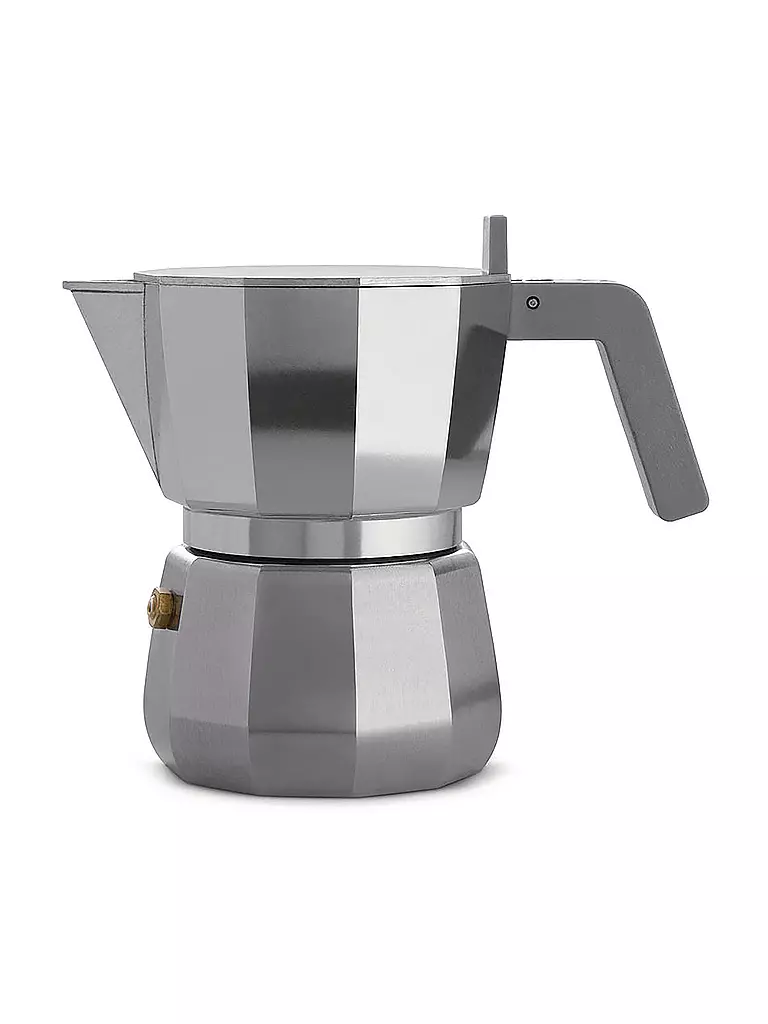 ALESSI | Cafetière Moka 3 tasses | Gris