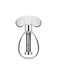 ALESSI | Casse-noix Farfalla 11cm Acier inoxydable / Blanc | Argent