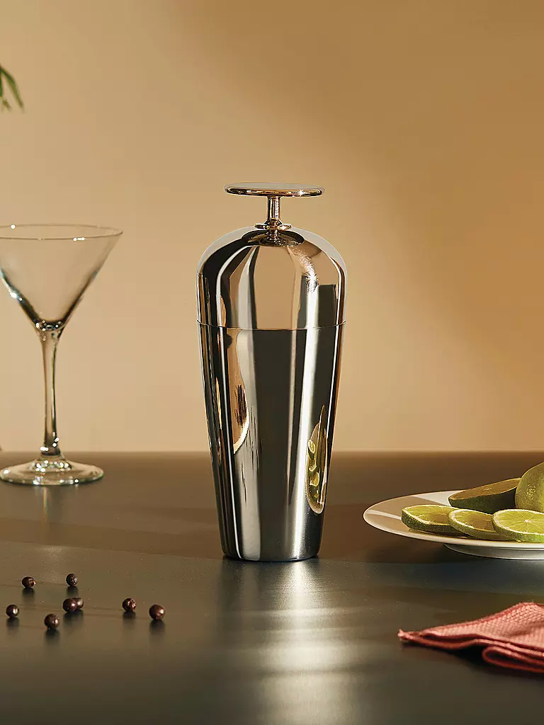 ALESSI | Cocktail shaker Parisienne 50cl Edelstahl | Argent
