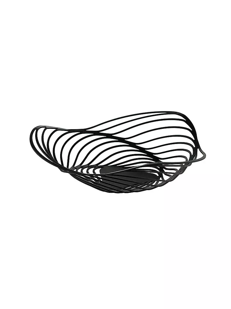 ALESSI | Corbeille à fruits Trinity 26cm | schwarz