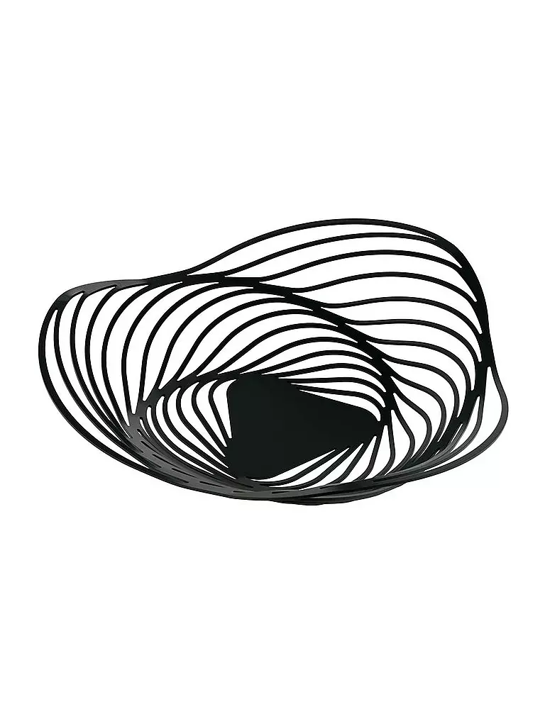 ALESSI | Corbeille à fruits Trinity 33cm | schwarz