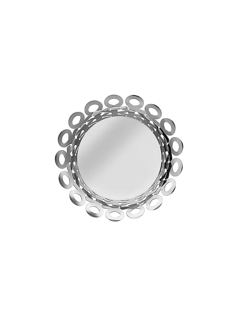 ALESSI | Corbeille à fruits VIMINI 22cm en acier inoxydable | Argent