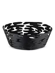 ALESSI | Corbeille ronde Barket 18cm | Noir