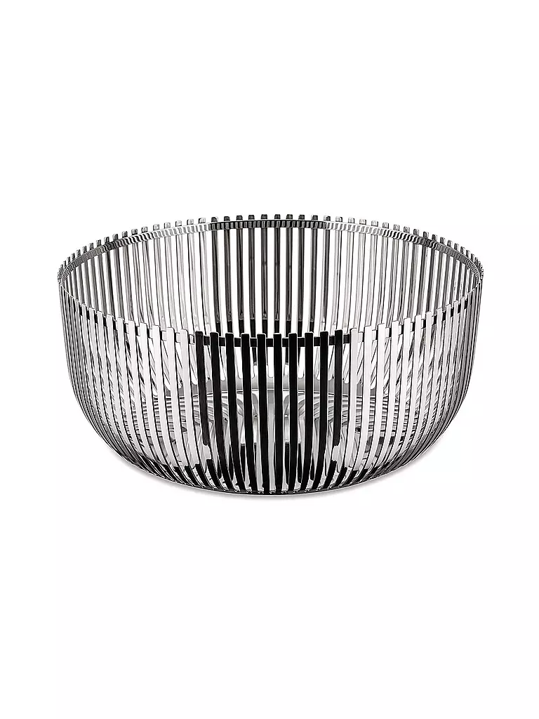 ALESSI | Coupe à fruits PIERRE CHARPIN 24cm en acier inoxydable | Argent