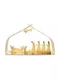 ALESSI | Crèche de Noël Bark 23 cm | Or