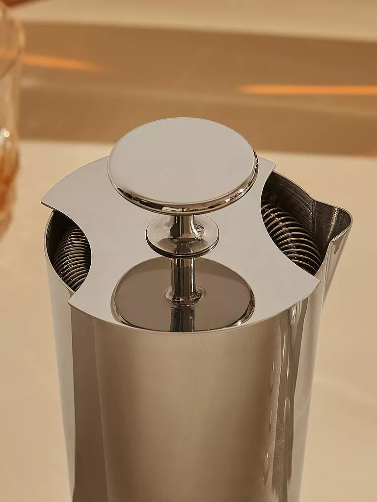 ALESSI | Double - Passoire à cocktail GIA27 10,2cm Acier inoxydable |