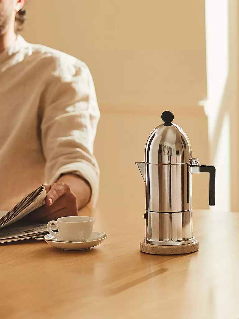 ALESSI | Espresso Le Cupola (3 tasses) | Argent