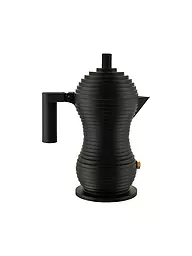 ALESSI | Espressomaschine Pulcina Black Alu/Noir 1 Tasse | Noir