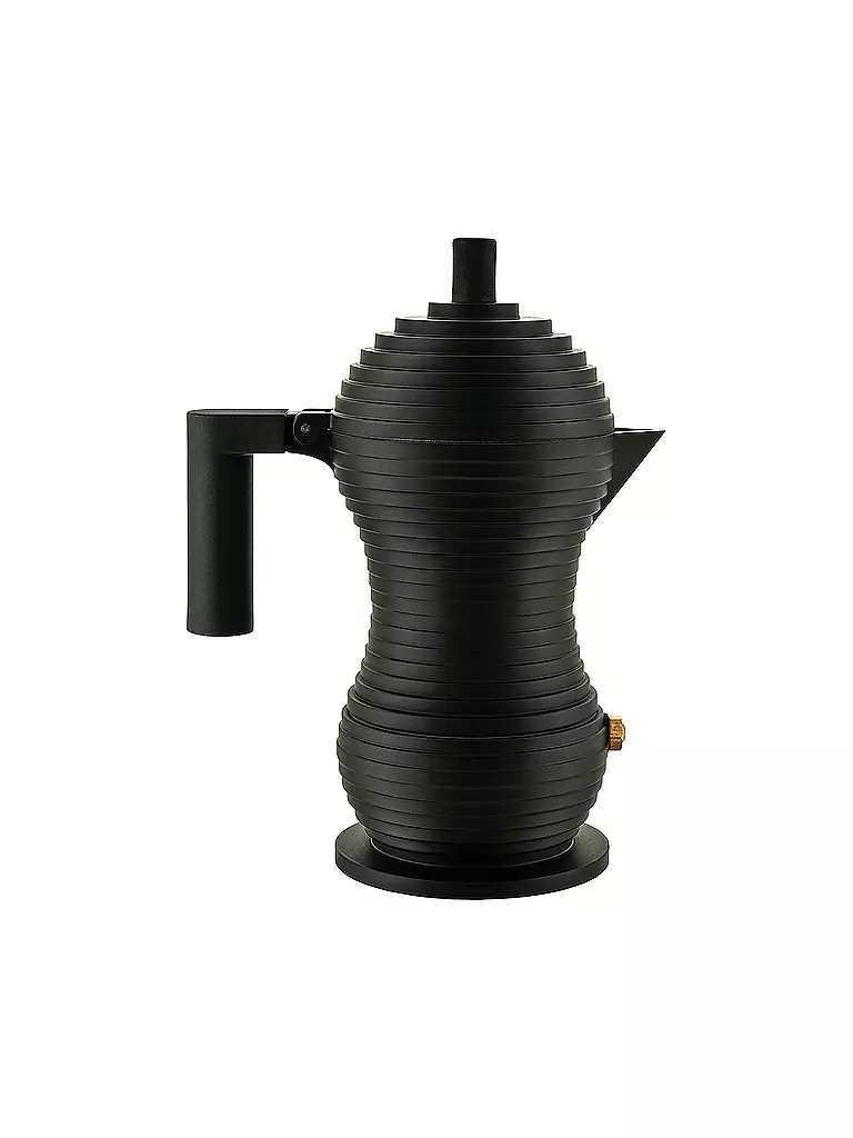 ALESSI | Espressomaschine Pulcina Black Alu/Noir 1 Tasse | Noir