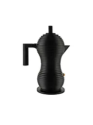 ALESSI | Espressomaschine Pulcina Black Alu/Noir 6 Tasses | Noir