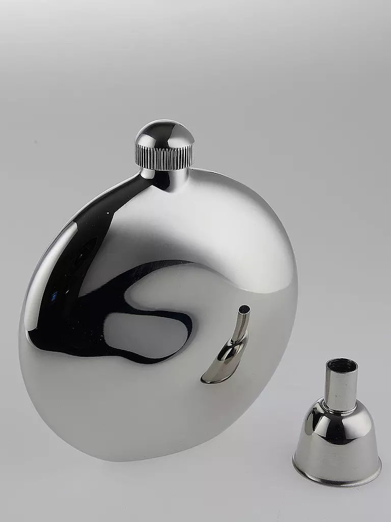 ALESSI | Flasque Shot en acier inoxydable | silber