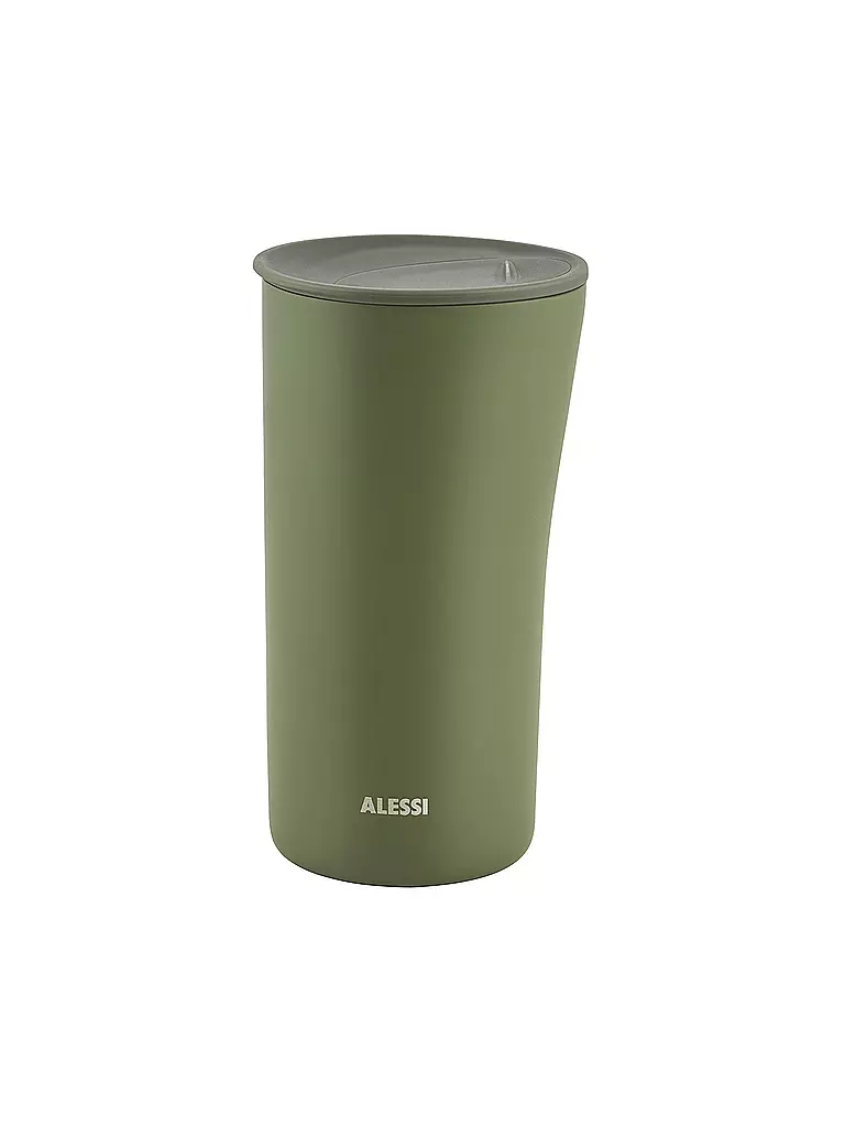 ALESSI | Gobelet isotherme - Thermos BURI Vert | Vert foncé