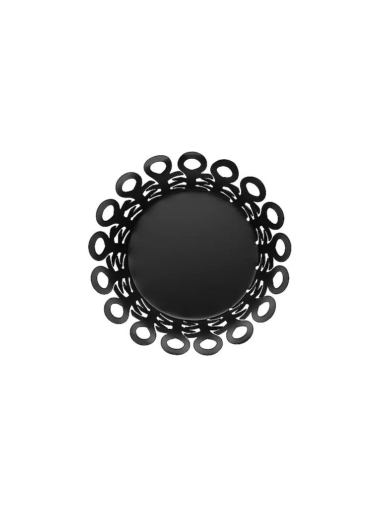 ALESSI | Korbschale VIMINI 22cm Edelstahl Epoxi. Noir |