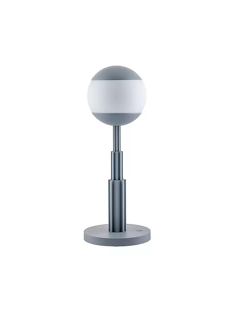 ALESSI | Lampe de table Aldo Rossi Alu Gris Verre | hellgrau
