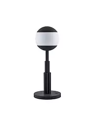 ALESSI | Lampe de table Aldo Rossi Alu Noir Verre | Noir
