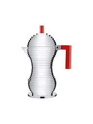 ALESSI | Machine à expresso "Pulcina" 6 tasses | Argent