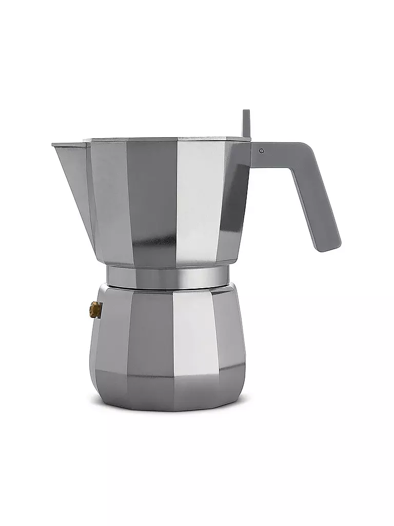 ALESSI | Machine à expresso Moka 6 tasses | Gris
