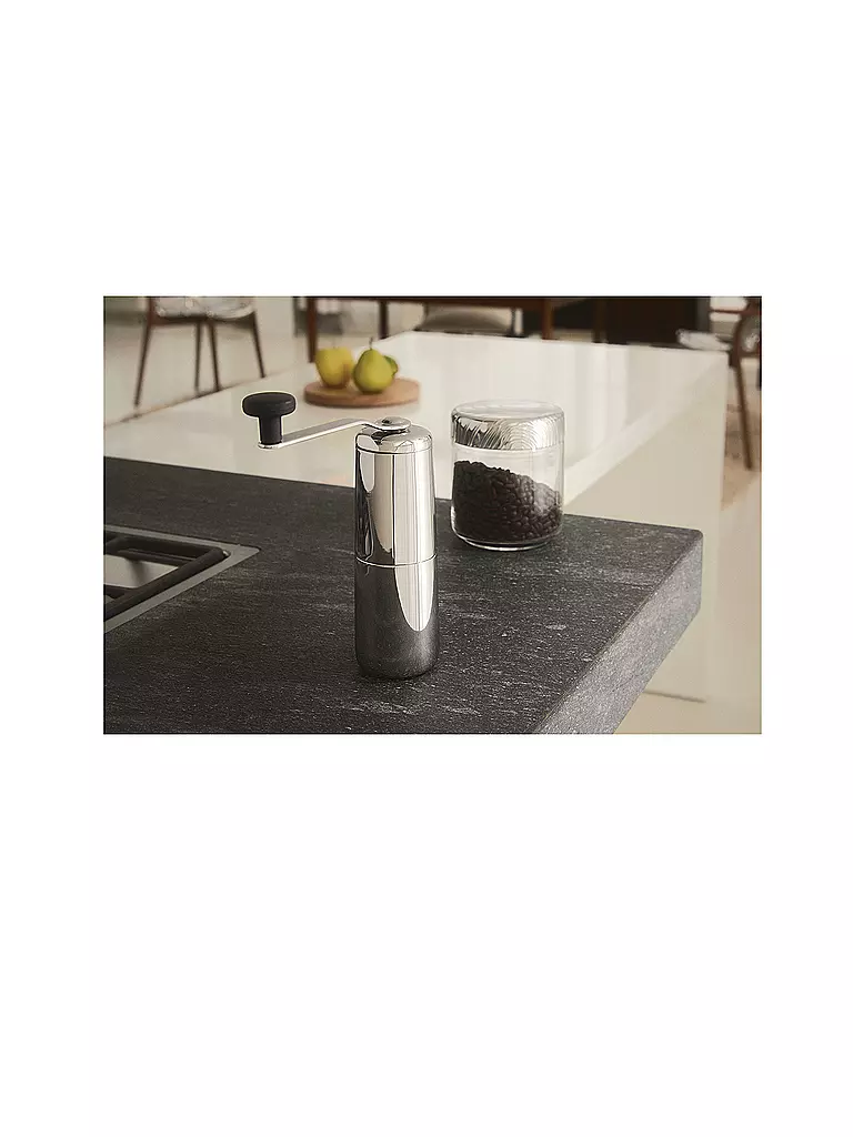 ALESSI | Moulin à café SLOW COFFEE 21,5cm acier inoxydable | silber