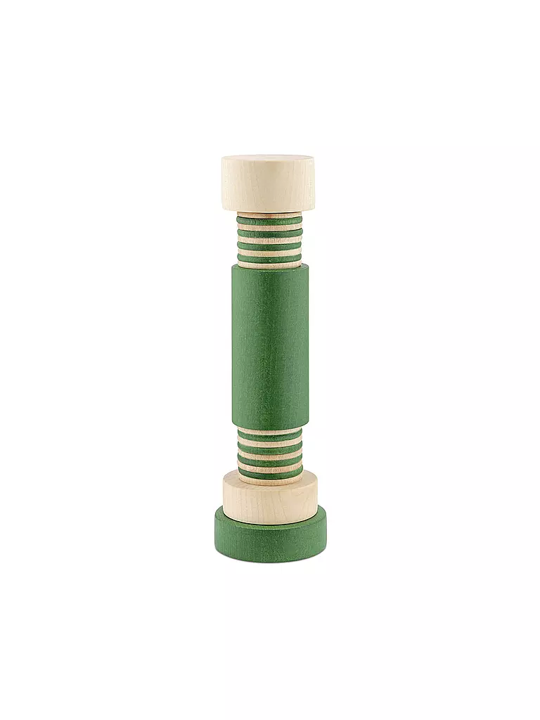 ALESSI | Moulin à sel/poivre 25cm Vert/Naturel | Vert