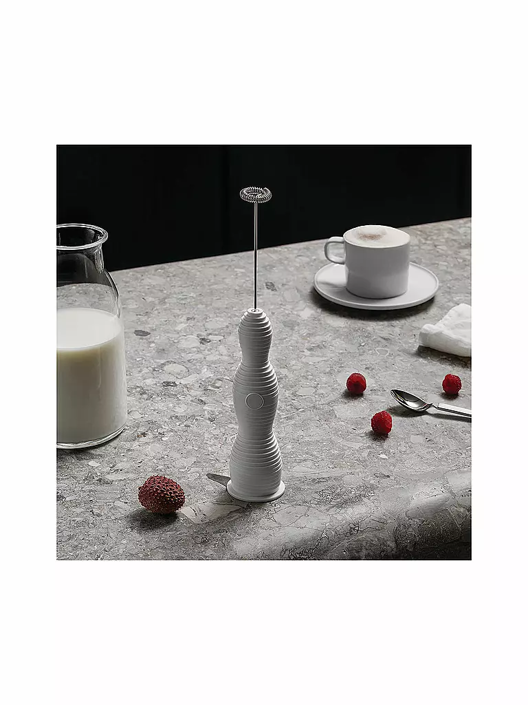 ALESSI | Mousseur à lait Pulcina Blanc | weiss