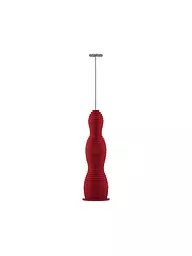 ALESSI | Mousseur à lait Pulcina Blanc | Rouge