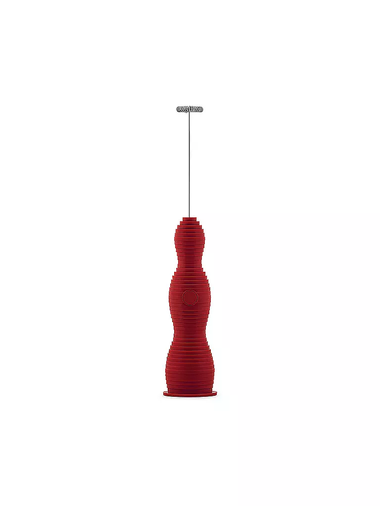 ALESSI | Mousseur à lait Pulcina Rouge | rot