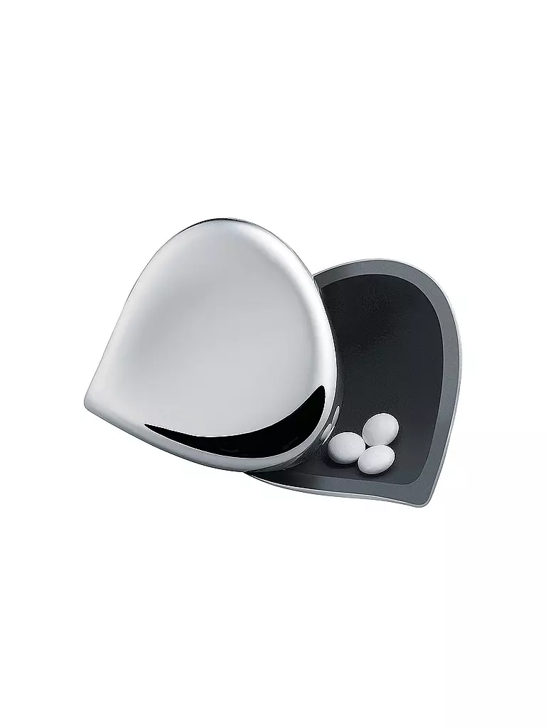 ALESSI | Pilulier Chestnut en acier inoxydable | Argent