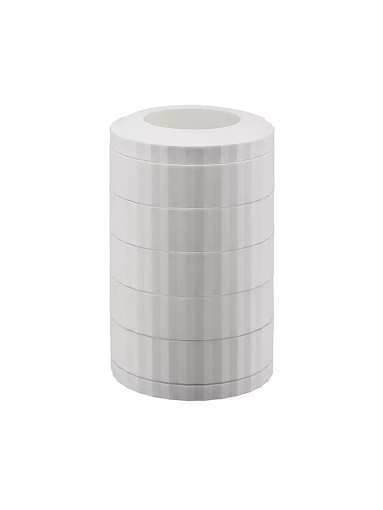 ALESSI | Porte-capsules à café PLISSE Blanc | weiss