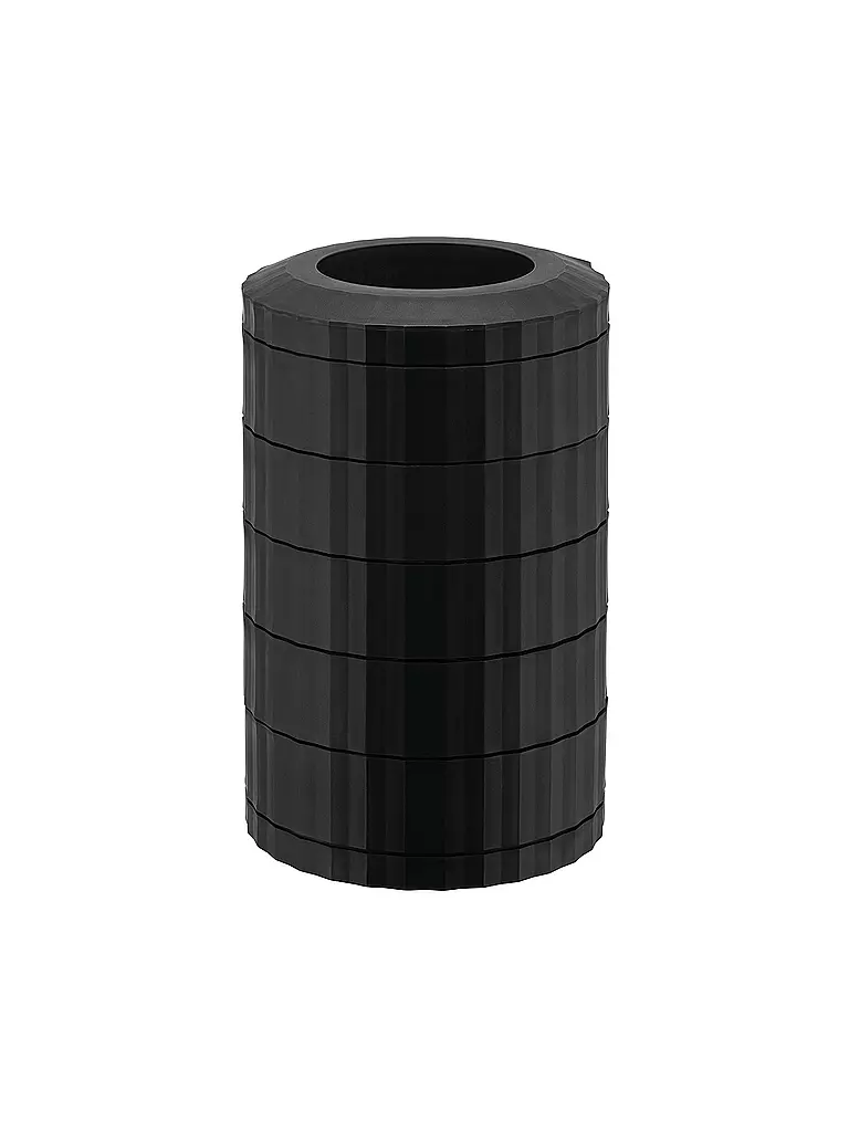 ALESSI | Porte-capsules à café PLISSE Noir | schwarz