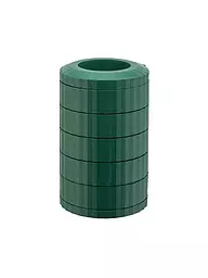 ALESSI | Porte-capsules à café PLISSE Noir | Vert foncé