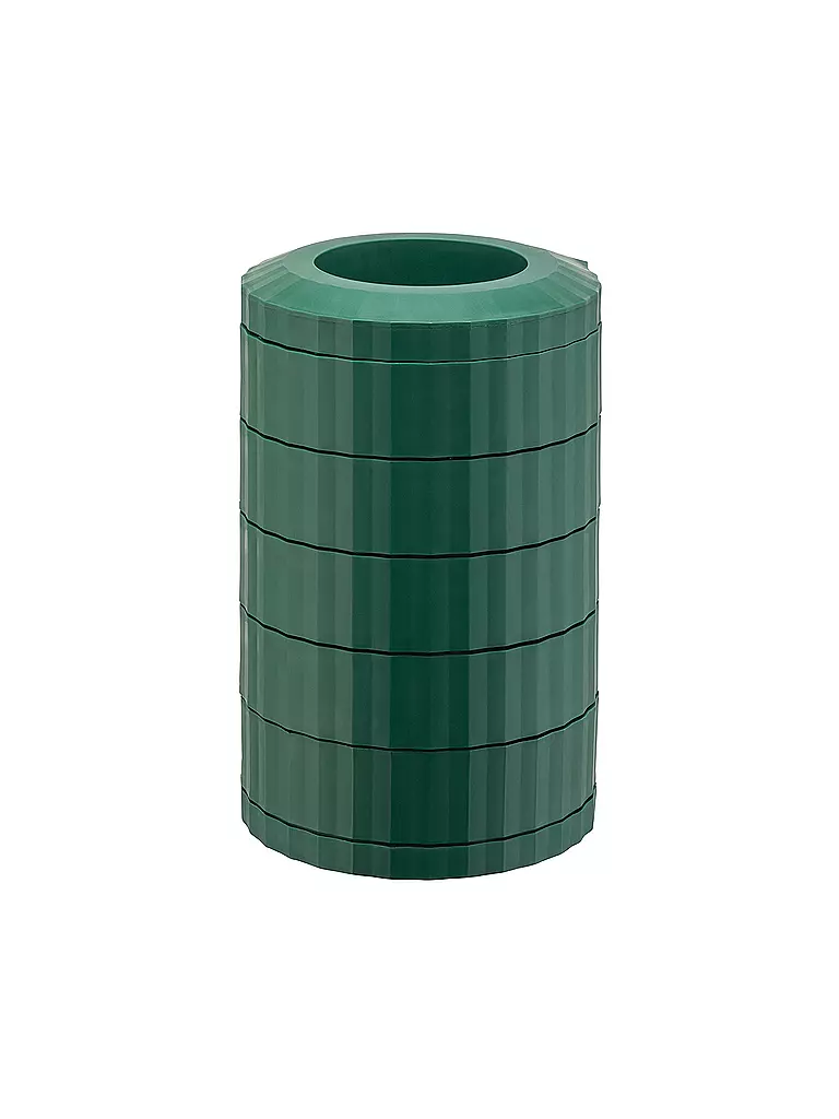 ALESSI | Porte-capsules à café PLISSE Vert | dunkelgrün
