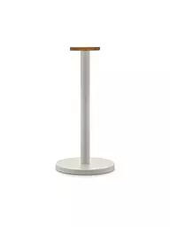 ALESSI | Porte-rouleau Mattina 33cm Gris chaud/Bambou | Gris clair