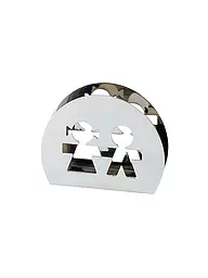 ALESSI | Porte-serviettes GIROTONDO en acier inoxydable | Argent