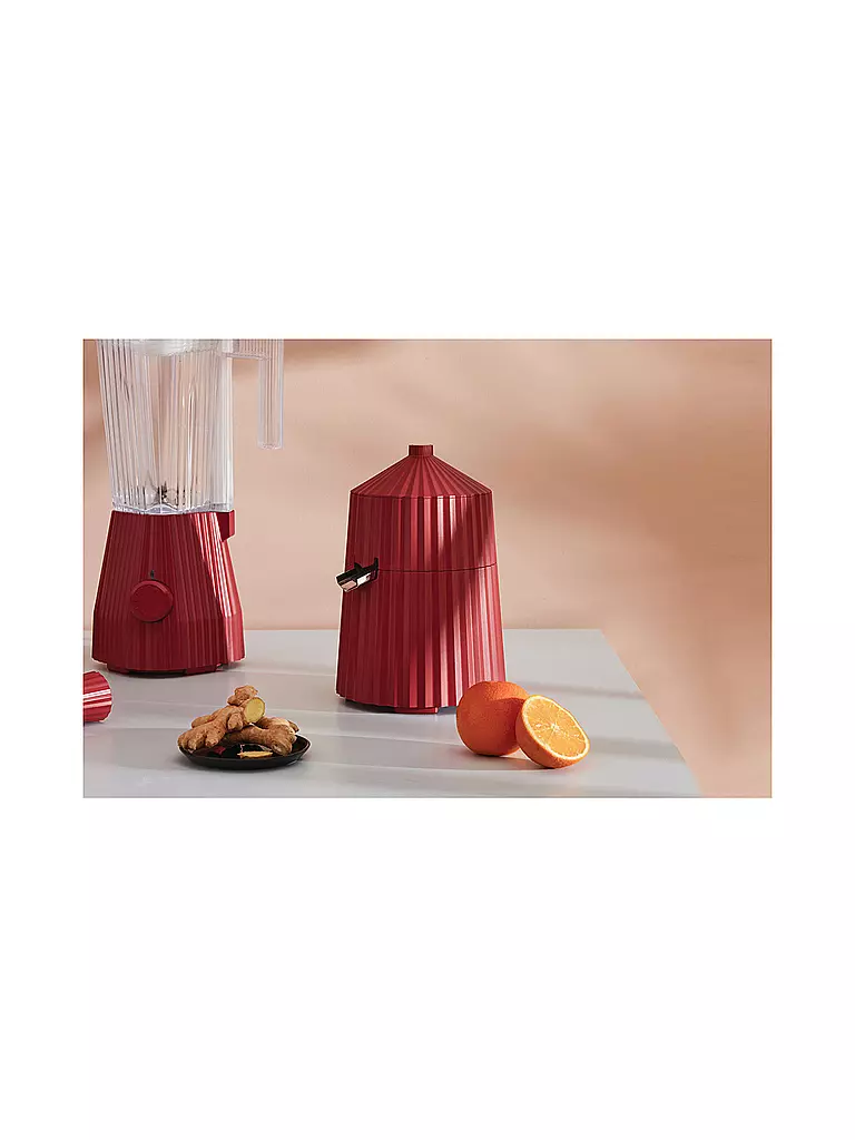 ALESSI | Presse-agrumes Plissé Rouge MDL07/R | rot