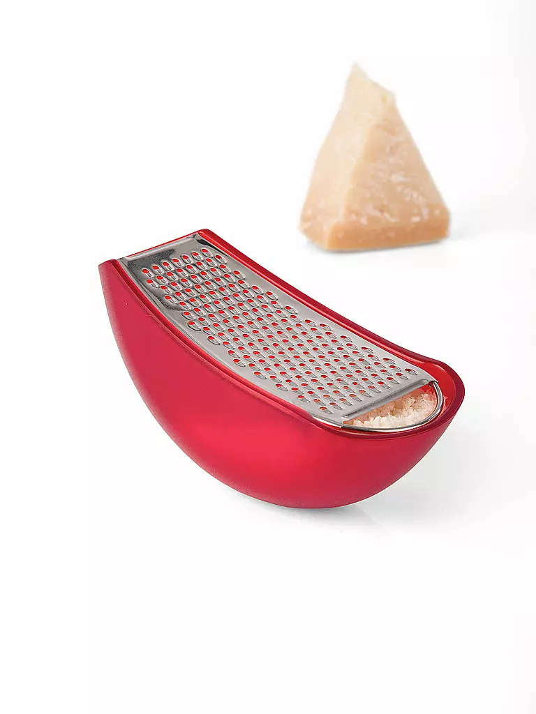 ALESSI | Râpe à fromage Parmenide Rouge 15,3cm | Rouge
