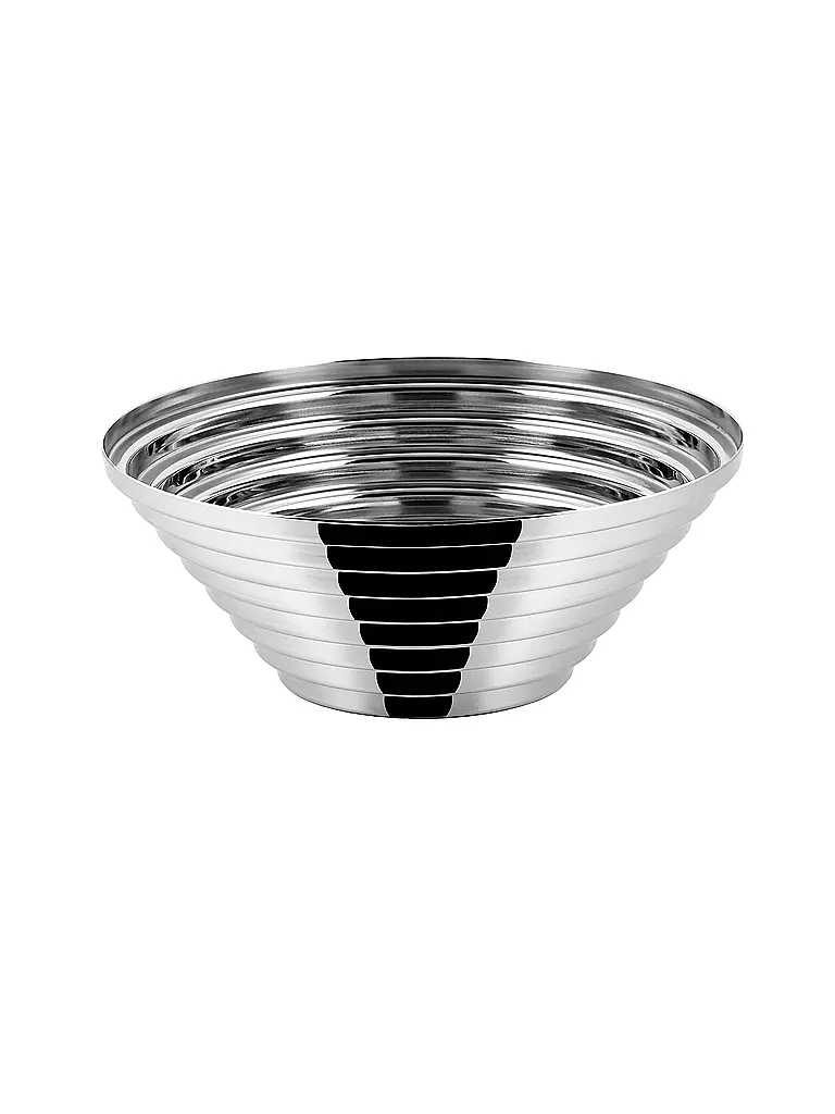 ALESSI | Saladier rond MAYA 25cm en acier inoxydable | silber