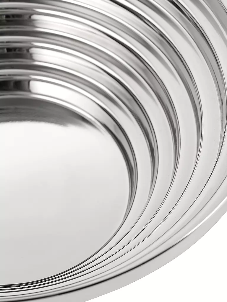 ALESSI | Saladier rond MAYA 25cm en acier inoxydable | silber