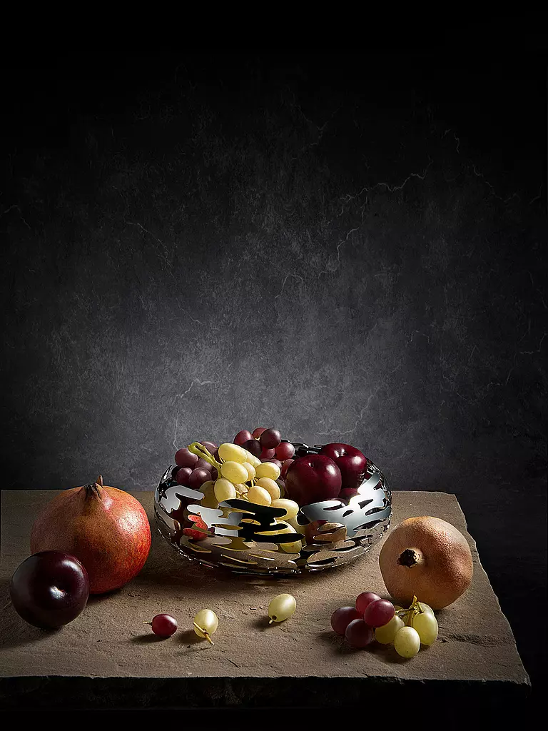 ALESSI | Schale Barknest 21cm Edelstahl | Argent