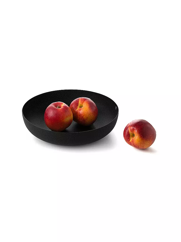ALESSI | Schale rund 21cm Schwarz | Noir