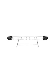 ALESSI | Support à pain PLISSE 26cm Noir | Noir