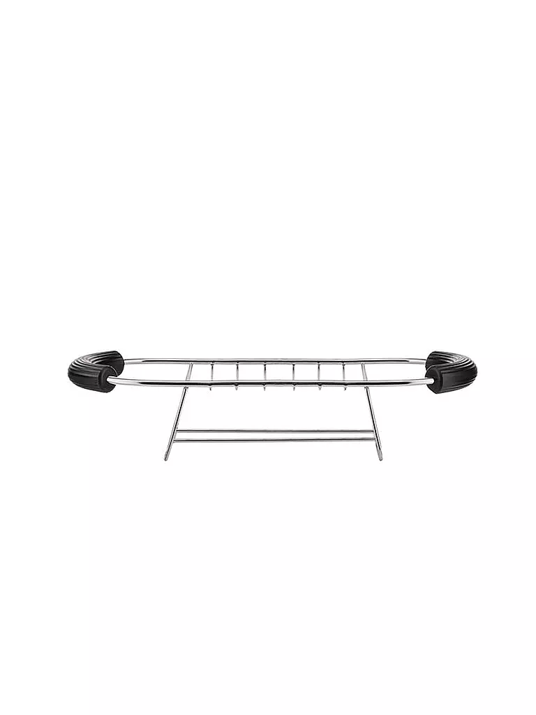 ALESSI | Support à pain PLISSE 26cm Noir | schwarz
