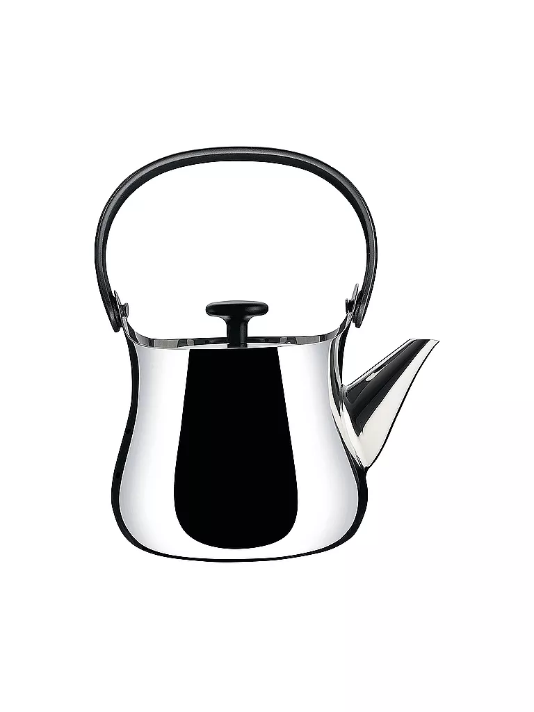 ALESSI | Théière / Bouilloire 0,9 l en acier inoxydable | Argent