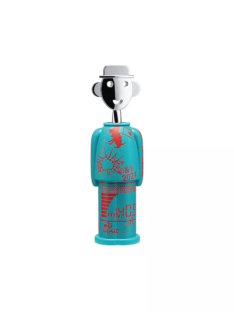 ALESSI | Tire-bouchon ALESSANDRO M. LIQUID Bleu/Rouge | 