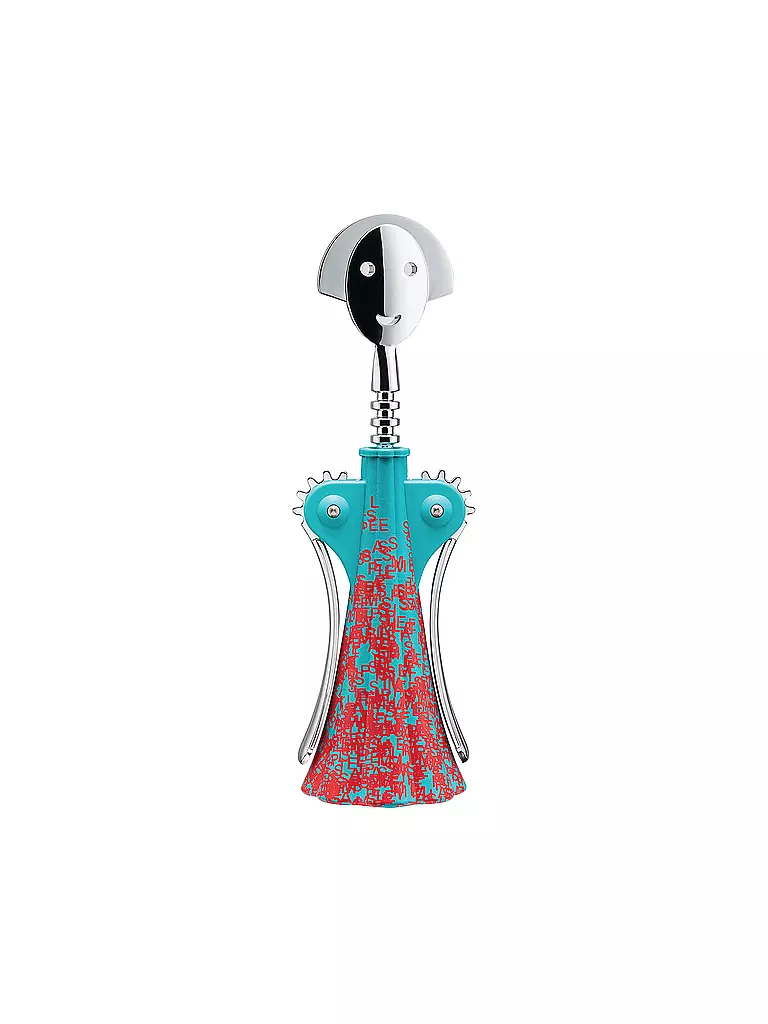 ALESSI | Tire-bouchon ANNA-G LIQUID Bleu/Rouge | 